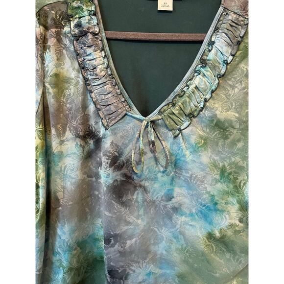 Sag Harbor Mesh Fairy Core Top - Picture 2 of 3